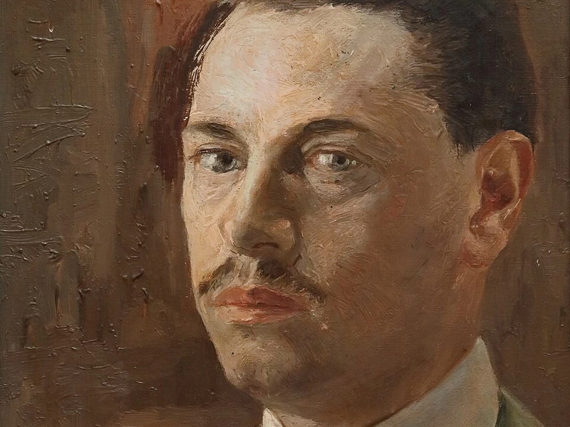 1878-Aristodemo Zingarini - Autoritratto